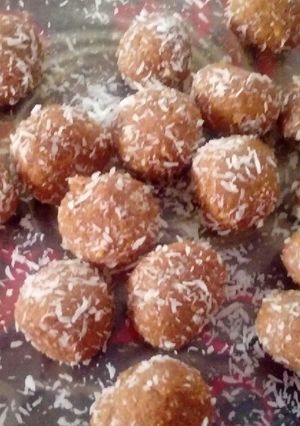 Una foto de Trufas de vainilla y dulce de leche
