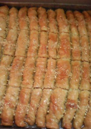 صورة لوصفة البقلاوة المبرومة