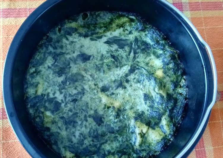 Lasagne di spinaci in pentola a pressione