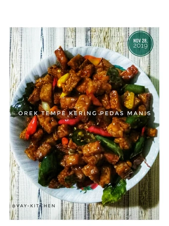 Langkah Mudah untuk Membikin Resep Orek Tempe Kering Pedas Manis Bumbu Iris yang Bikin Ngiler Anti Ribet, Menggugah Selera