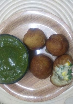 A picture of Cheese corn boll.