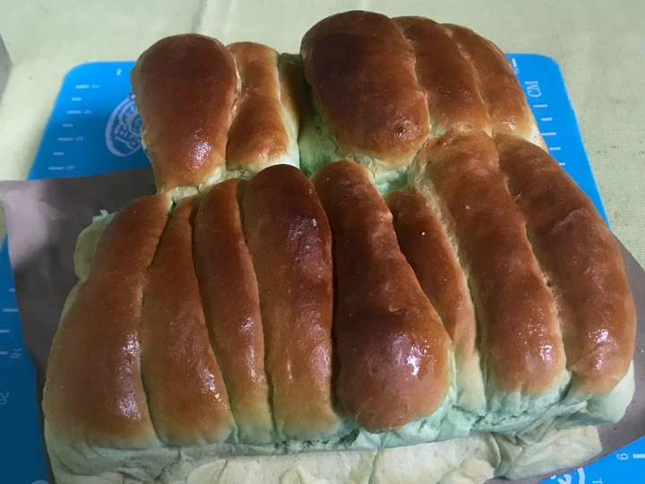 Cara Gampang Membuat Resep Roti sisir pandan yang Uenak Anti Ribet, Lezat