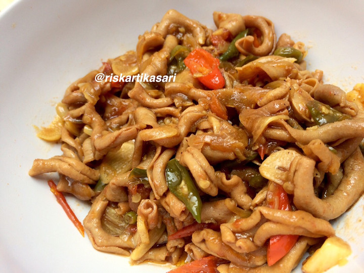 Resep Oseng Usus Ayam Anti Gagal