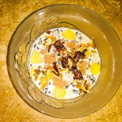 A picture of Pineapple Delight Ice-Cream.