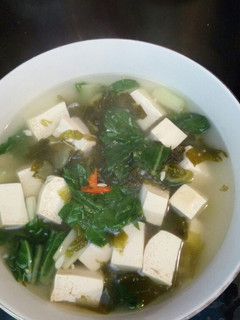 Foto resep Sup tahu sawi asin