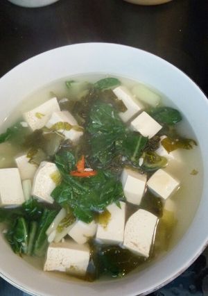 Foto resep Sup tahu sawi asin