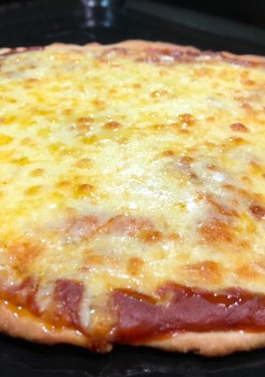 Una foto de Pizza