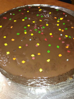 Una foto de Torta Matilda cubierta de dulce de leche