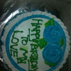 A picture of Birthday cake.