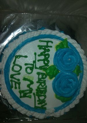 A picture of Birthday cake.