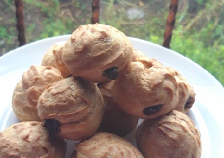 Olahan Mini Sus fla coklat anti gagal | Cara Bikin Mini Sus fla coklat anti gagal Yang Bisa Manjain Lidah