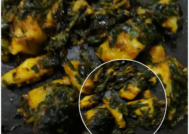 Recipe of Ultimate Aloo methi ki sabzi