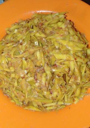 Foto resep Sambel mangga muda
