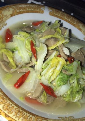 Foto resep Tumis Sawi Putih dan Bakso