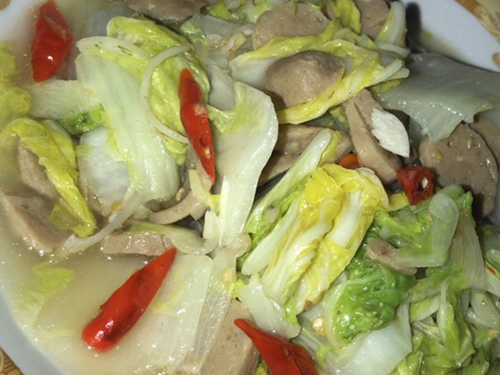 Resep Tumis Sawi Putih dan Bakso yang Bikin Ngiler