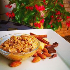 A picture of Chunky Almond butter.