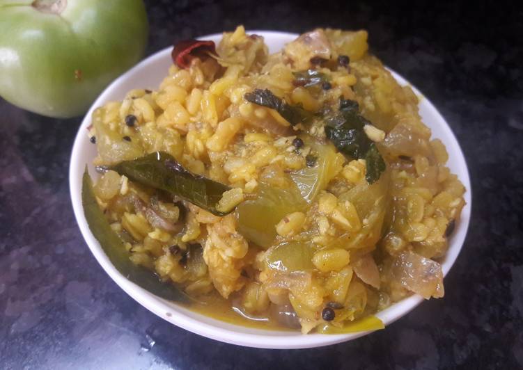 Easiest Way to Prepare Recipe of Green tomato curry