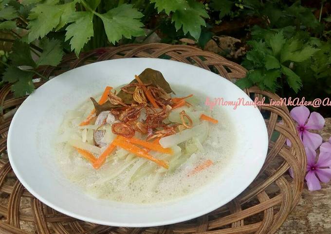 Bobor labu siam & wortel