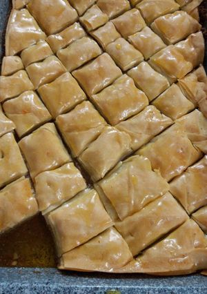 عکسی از دستور باقلوا ترکی بایوفکا