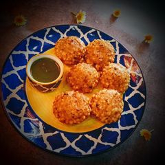 Sabudana vada A picture of Sabudana vada.