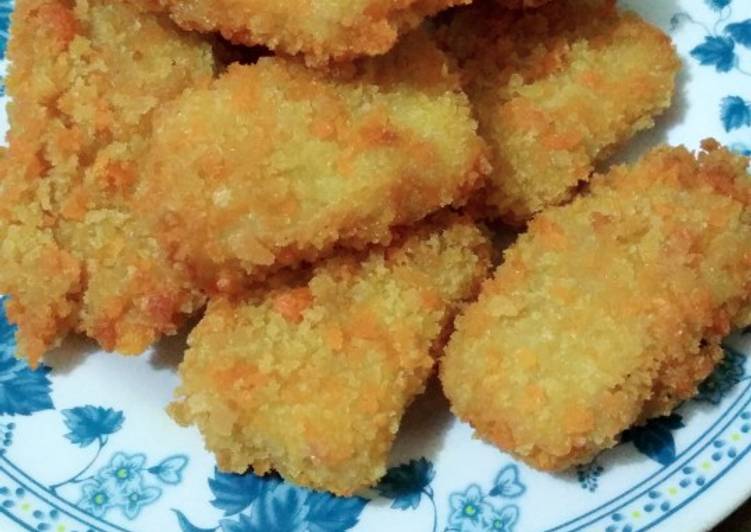 Resep: Nugget ayam homemade Yang Enak