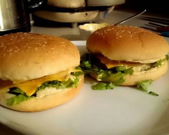 Best Recipe Michigan Burger w Michigan Lake Sauce Most Delicious