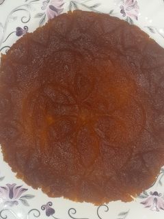 عکسی از دستور حلوای شیره انگور