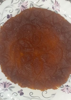 عکسی از دستور حلوای شیره انگور