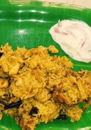 A picture of Chicken Biryani 🍗.