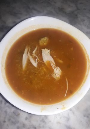 صورة لوصفة شوربة فريك