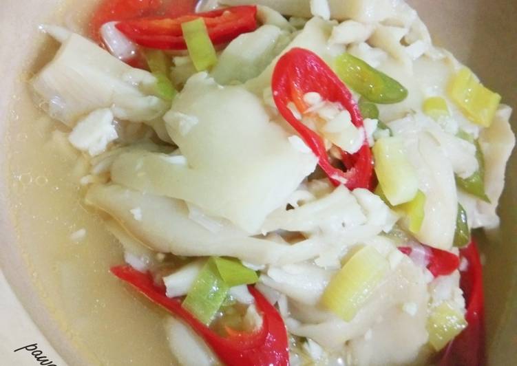 Cara Menyiapkan Ca Jamur Tiram yang Lezat Sekali