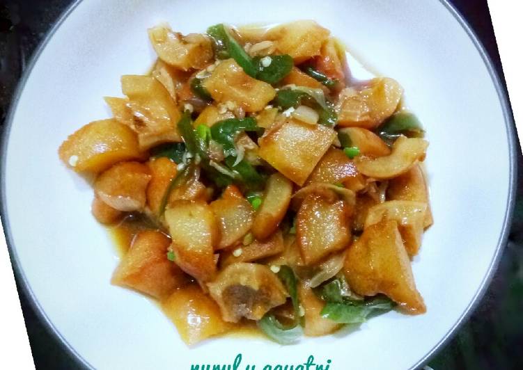 Tumis kikil π sapi Cabe ijo