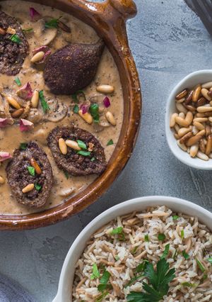 صورة لوصفة كبة ستروغونوف Kibbeh Stroganoff