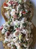 Tostadas de ensalada de atún