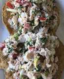 Tostadas de ensalada de atún