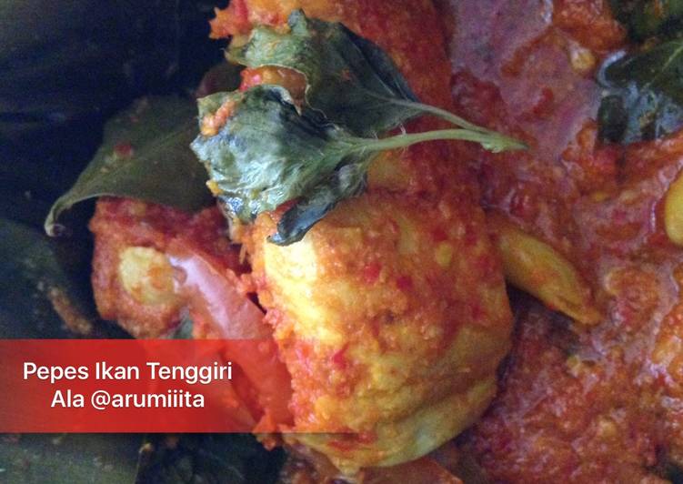 Resep Pepes Ikan Tenggiri (menu diet dr. Joko Siswoyo), Bisa Manjain Lidah