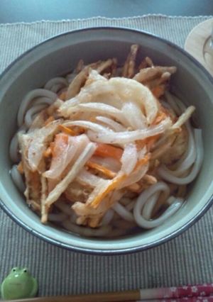 A picture of Kakiage Tempura Udon.