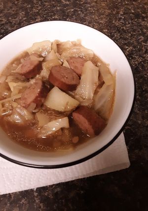 A picture of German Oktoberfest Stew.