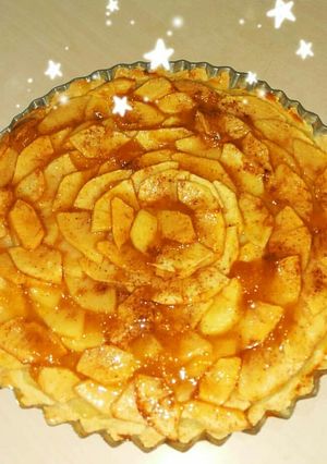 Una foto de Tarta de manzana