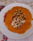 Ensalada Cullera de garbanzos y salmorejo