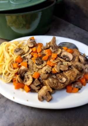 Une photo de °Osso bucco forestière°