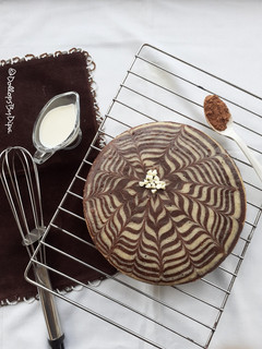 A picture of Zebra Cake.
