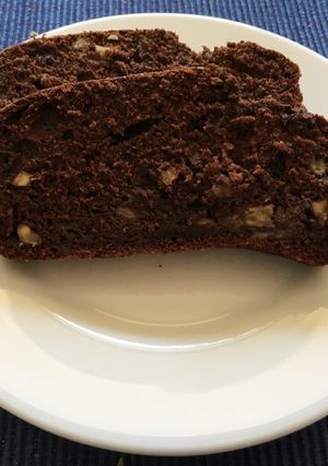 Csokis banánkenyér recept fotója