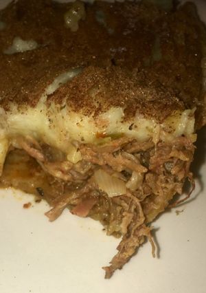 Una foto de Pastel de papa sin molida