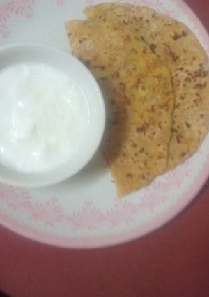 A picture of Aloo Parantha.
