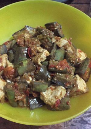 Foto resep Tahu terong balado super pedas