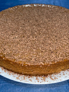 Una foto de Cheesecake de dulce de leche