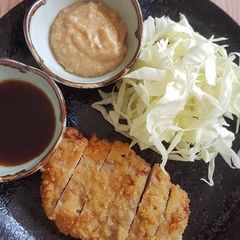 A picture of Tonkatsu With Sesame Miso Sauce.