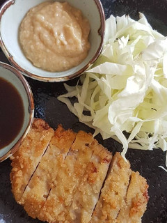 A picture of Tonkatsu With Sesame Miso Sauce.