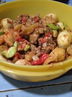 Foto resep Sambal goreng rambak kacang tholo